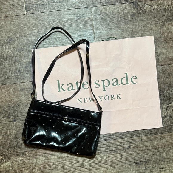 Kate Spade NY Camellia Black crossbody Bag - Picture 1 of 12